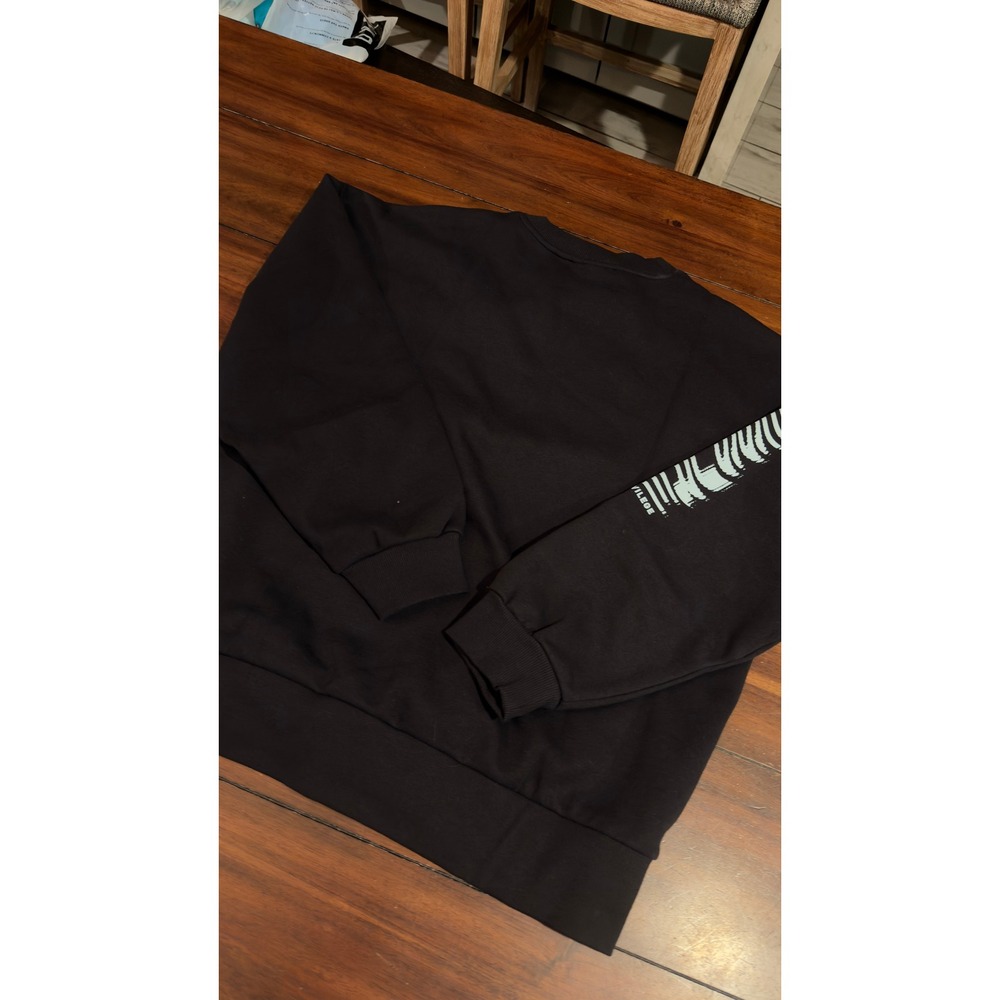 LSKD Static Oversized Sweater Black Skyride M USWE01735 Pullover Sweatshirt NEW - Picture 16 of 16
